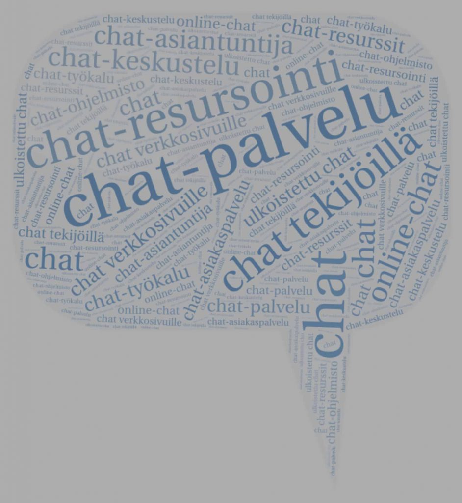 ulkoistettu chat palvelu