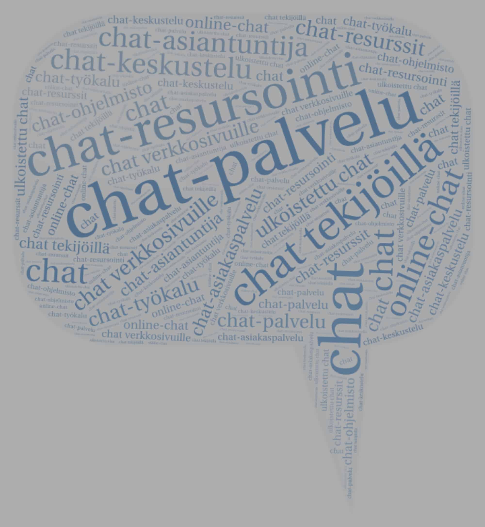 ulkoistettu chat palvelu